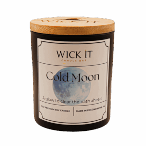 Wick It Candle Bar Cold Moon Soy Candle | 9 ounce