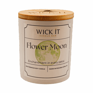 Wick It Candle Bar Flower Moon Soy Candle | 9 ounce