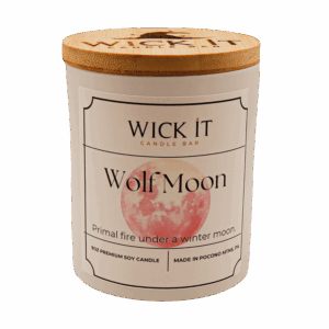 Wick It Candle Bar Wolf Moon Soy Candle | 9 ounce