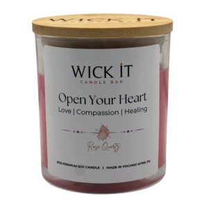 Wick It Candle Bar Open Your Heart Soy Candle | 9 ounce
