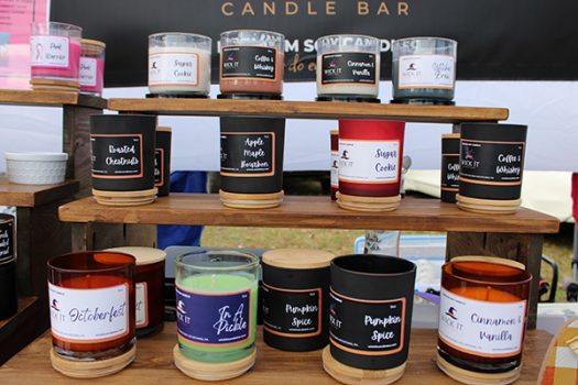 Wick It Candle Bar Event | Soy Candle Display